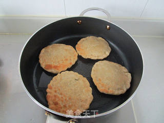 #春食野菜香#杂粮茴香鲜肉饼的做法步骤:12