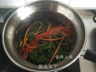 #春食野菜香# 凉拌冰草的做法步骤:3