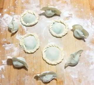 荠菜猪肉水饺的做法步骤:17