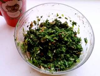 荠菜猪肉水饺的做法步骤:12