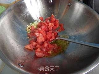 茄汁白玉菇的做法步骤：4