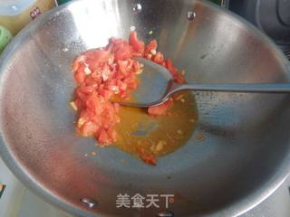 茄汁白玉菇的做法步骤：5