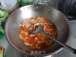 茄汁白玉菇的做法步骤：11