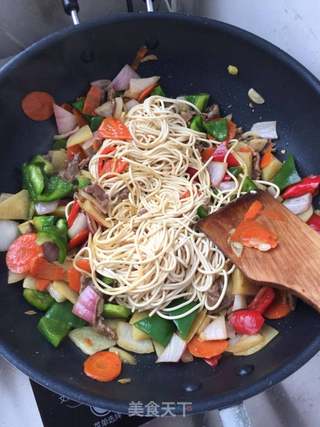 牛肉意大利面的做法步骤:7