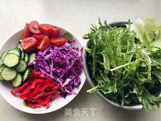 #春食野菜香# 爽口大拌菜的做法步骤：5