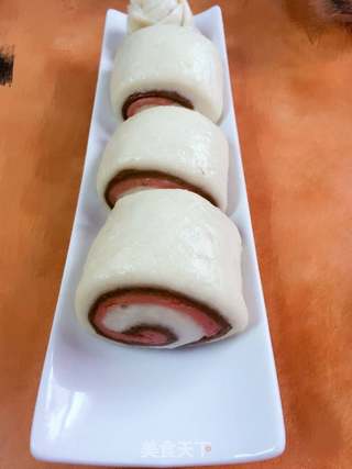 小猪豆沙包的做法步骤:10