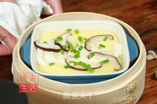 豆腐鸡蛋羹的做法步骤:6