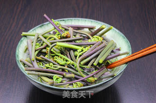 #春食野菜香#凉拌蕨菜的做法步骤:3