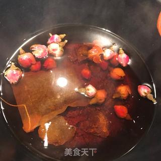 玫瑰奶茶的做法步骤：2