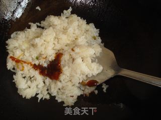 #春食野菜香#荠菜蛋包饭的做法步骤:5