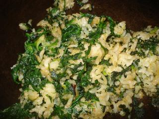 #春食野菜香#荠菜蛋包饭的做法步骤:8