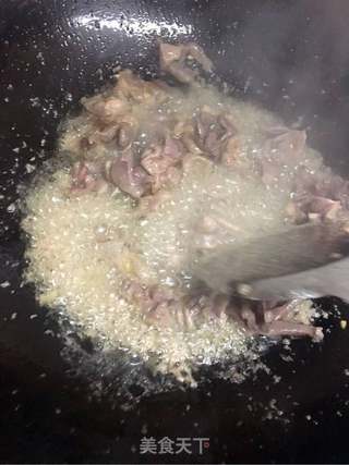 爆炒鸭胗的做法步骤:7