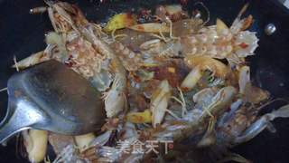 香辣皮皮虾的做法步骤:6