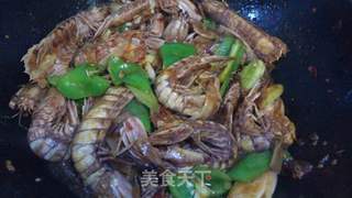 香辣皮皮虾的做法步骤:7