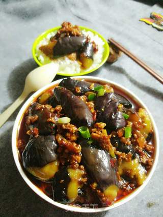 鱼香肉末茄子的做法步骤:14