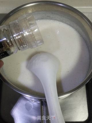 山药虾仁蘑菇浓汤的做法步骤:10
