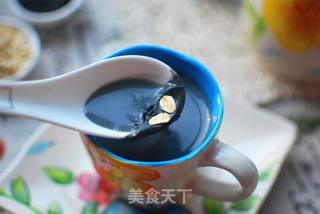黑芝麻燕麦豆浆的做法步骤:7