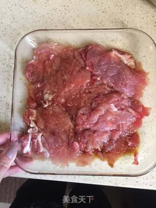 锅包肉的做法步骤:3