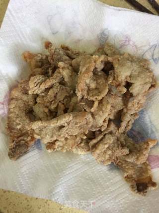 锅包肉的做法步骤:5