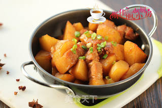 土豆红烧肉的做法步骤:10