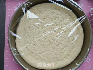 #第四届烘焙大赛暨是爱吃节#蜜豆菠萝披萨的做法步骤:10