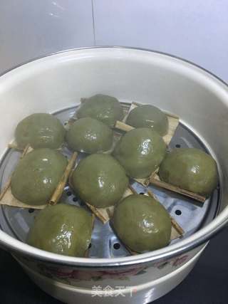 艾草窝窝的做法步骤：6