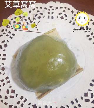 艾草窝窝的做法步骤:7