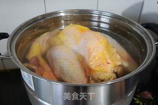 #第四届烘焙大赛暨是爱吃节#烤鸡的做法步骤:4