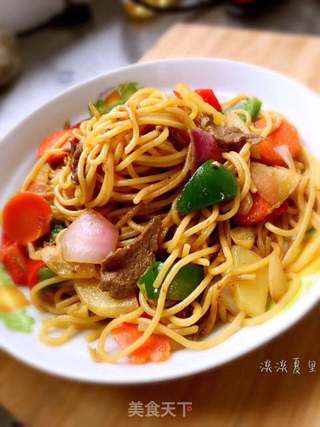 牛肉意大利面的做法步骤:9
