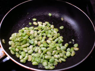 #春食野菜香#雪菜利马豆炒牛肉末的做法步骤:4