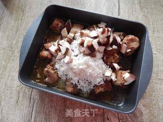 #第四节烘焙大赛暨是爱吃节#黑椒排骨饭的做法步骤:7