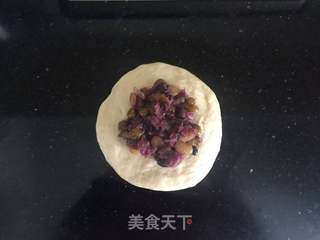 #第四届烘焙大赛暨是爱吃节#浪漫樱花蜜豆软欧的做法步骤:14