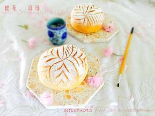 #第四届烘焙大赛暨是爱吃节#浪漫樱花蜜豆软欧的做法步骤:23