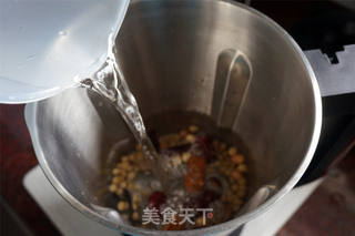 花生红枣豆浆的做法步骤:3