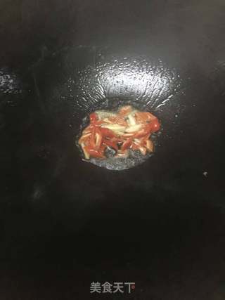 滑肉油菜的做法步骤：6