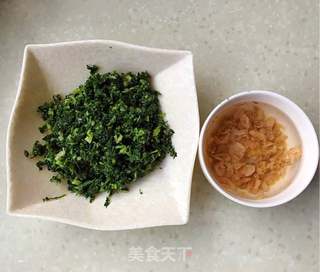#春食野菜香# 荠菜烫面包子的做法步骤:5