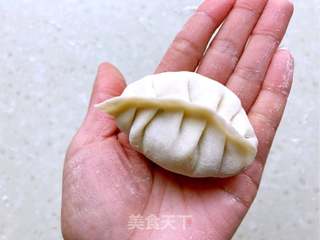 #春食野菜香# 荠菜烫面包子的做法步骤:11
