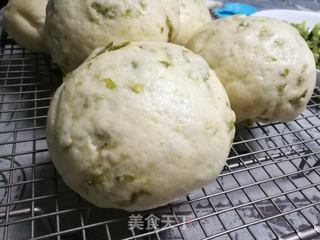 #春食野菜香#榆钱馒头的做法步骤:6