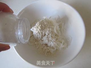 白萝卜丝饼的做法步骤:4