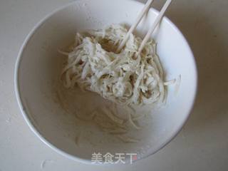 白萝卜丝饼的做法步骤:5