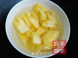 菠萝咕噜肉的做法步骤:4