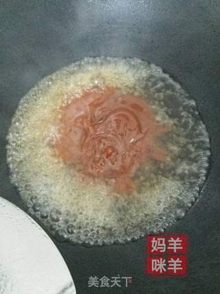 菠萝咕噜肉的做法步骤:11
