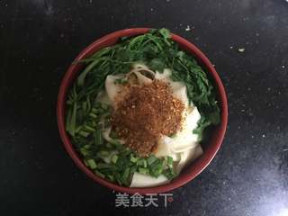 #春食野菜香#油泼扯面的做法步骤:10