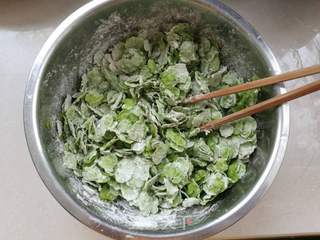 #春食野菜香#榆钱饭的做法步骤：3