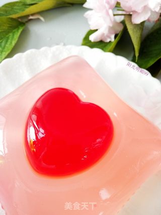 水晶之恋果冻的做法步骤:10