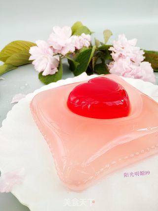 水晶之恋果冻的做法步骤:12