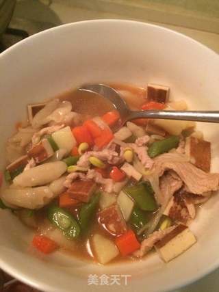 烩麻食的做法步骤:8