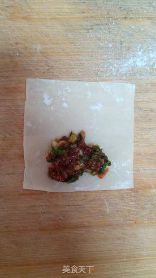酸汤牛肉馄饨的做法步骤:6