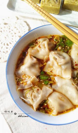 酸汤牛肉馄饨的做法步骤:11