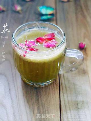 玫瑰雪梨芹菜汁的做法步骤:5